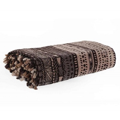 Ριχτάρι διθέσιου africa beige brown Nef Nef 180x250