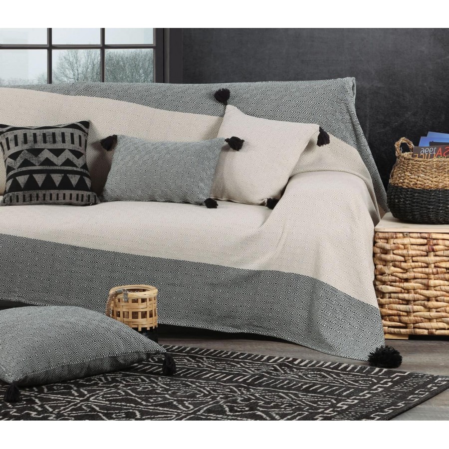 Ριχτάρι διθέσιου diamond beige black Nef Nef 180x250 Ριχτάρι διθέσιου diamond beige black Nef Nef 180x250
