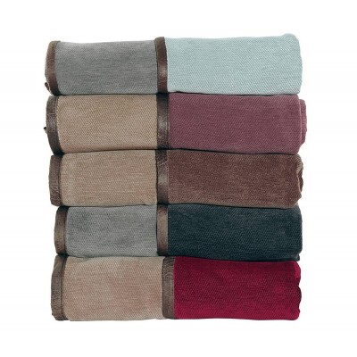 Ριχτάρι διθέσιου tanger bordo beige Nef Nef 180x250