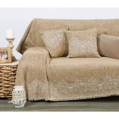 Ριχτάρι διθέσιου vellore winter beige Nef Nef 170x250