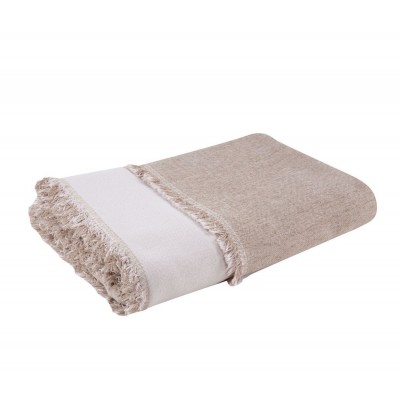 Ριχτάρι Πολυθρόνας Nature Beige-Ecru Nef-Nef 170X180