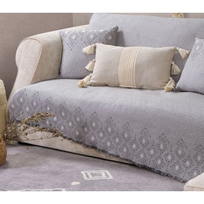 Ριχτάρι Πολυθρόνας Warren Grey Nef-Nef 170X180