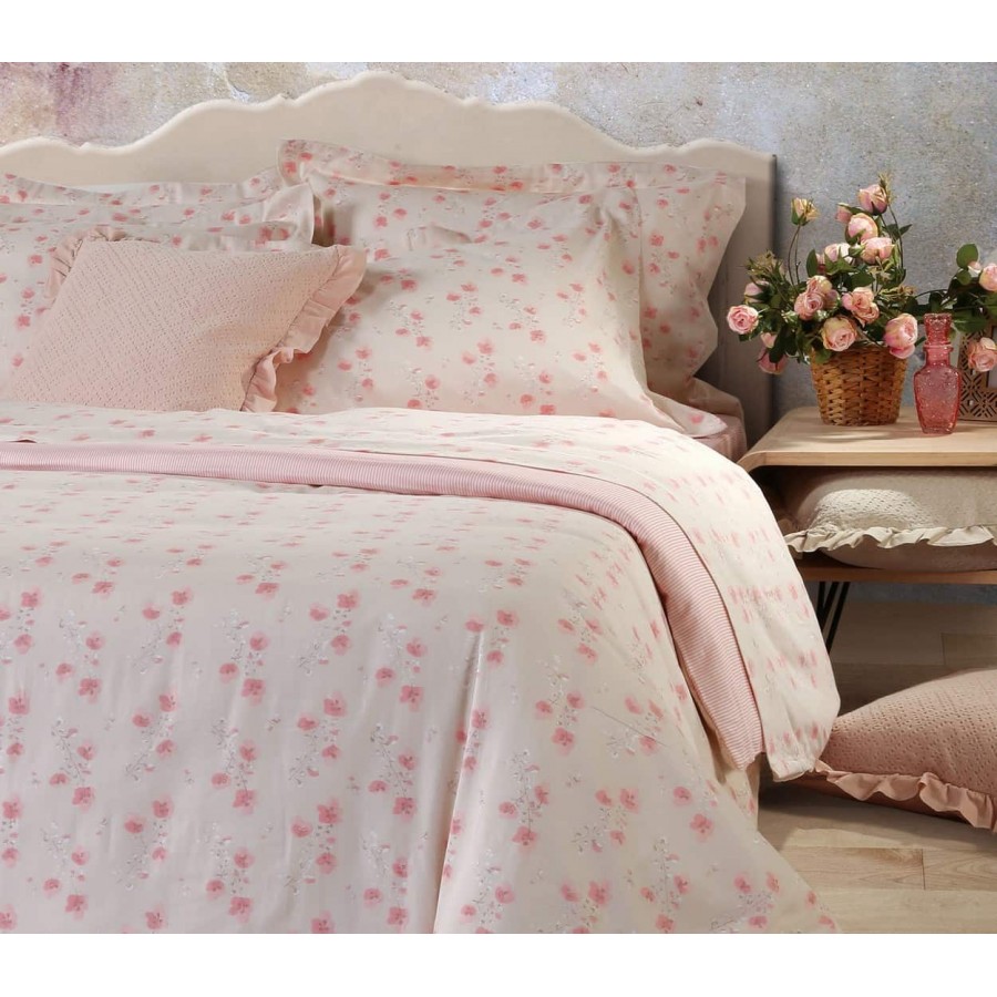 Σεντόνια βαμβακοσατέν υπέρδιπλα petunia Nef Nef 240x270
