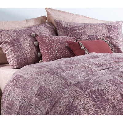 Σεντόνια διπλά Σετ cedar purple Nef Nef 200x260