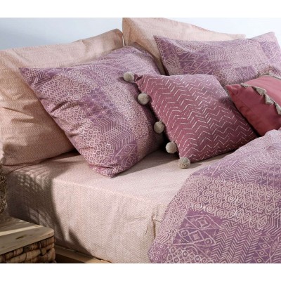 Σεντόνια διπλά Σετ cedar purple Nef Nef 200x260