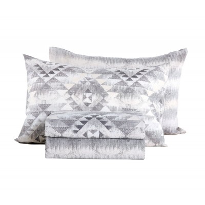 Σεντόνια Διπλά Σετ Maya Grey 200x260 Σεντόνια Διπλά Σετ Maya Grey 200x260