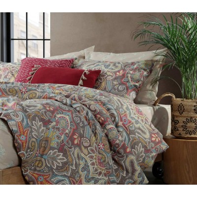 Σεντόνια διπλά Σετ riali beige Nef Nef 200x260