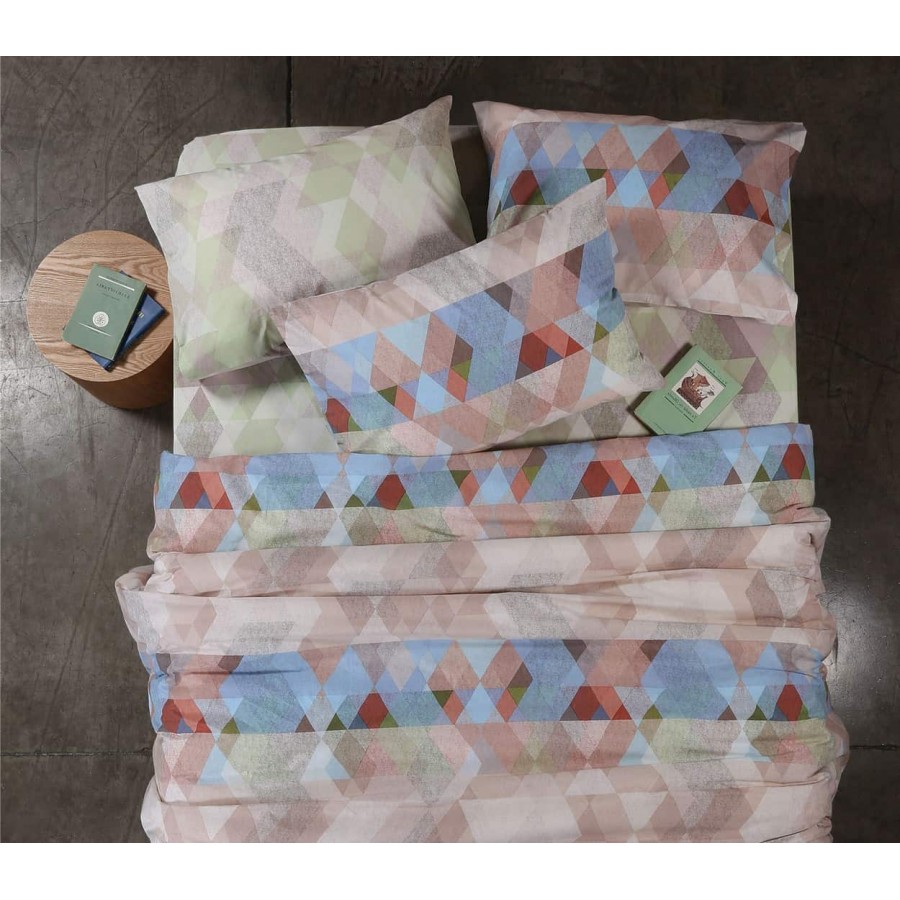 Σεντόνια διπλά Σετ vitro beige Nef Nef 200x260