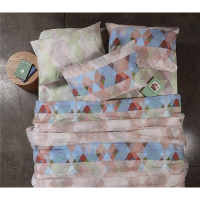 Σεντόνια διπλά Σετ vitro beige Nef Nef 200x260