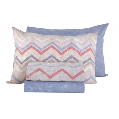 Σεντόνια Μονά Σετ Vinkel Denim 170x260
