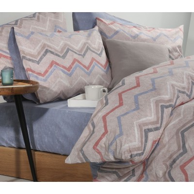 Σεντόνια Μονά Σετ Vinkel Denim 170x260