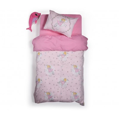 Σετ Παιδικά Σεντόνια Μονά I Love My Unicorn Nef-Nef 160x260 Σετ Παιδικά Σεντόνια Μονά I Love My Unicorn Nef-Nef 160x260