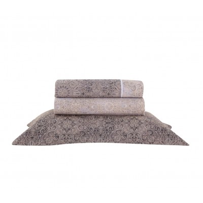 Σετ Σεντόνια Βαμβακοσατέν King Size Realta  Nef-Nef King Size 280x280