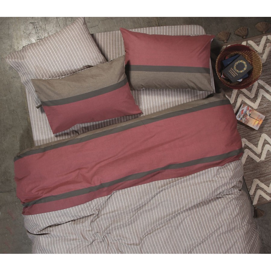 Σετ Σεντόνια Διπλά Brut Beige Nef-Nef 200x260 Σετ Σεντόνια Διπλά Brut Beige Nef-Nef 200x260