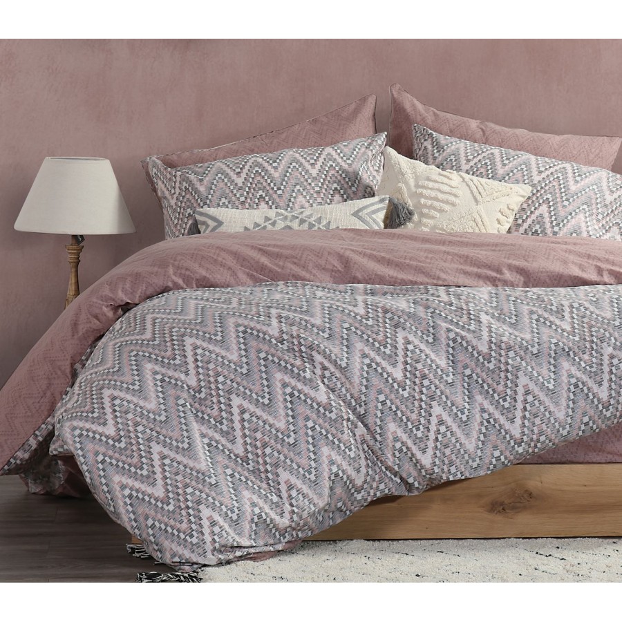 Σετ Σεντόνια Μονά Mozaik Pink Nef-Nef  170x260