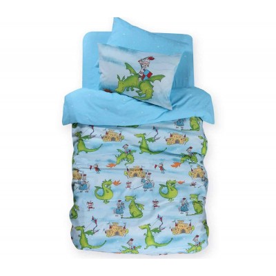 Σετ Σεντόνια παιδικά μονά knights dragons Nef Nef Nef Nef 160x260 Σετ Σεντόνια παιδικά μονά knights dragons Nef Nef Nef Nef 160x260