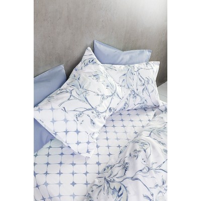 Κουβερλί Υπέρδιπλο Oriana Blue Nima 220X240 Κουβερλί Υπέρδιπλο Oriana Blue Nima 220X240