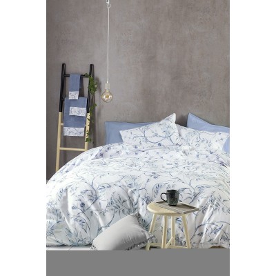 Κουβερλί Υπέρδιπλο Oriana Blue Nima 220X240 Κουβερλί Υπέρδιπλο Oriana Blue Nima 220X240