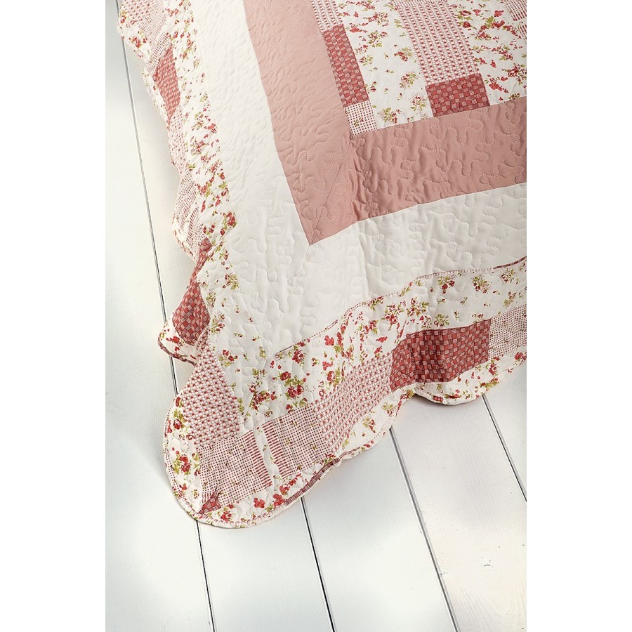 Κουβερλί Υπέρδιπλο Pink Paradise Nima 220X240
