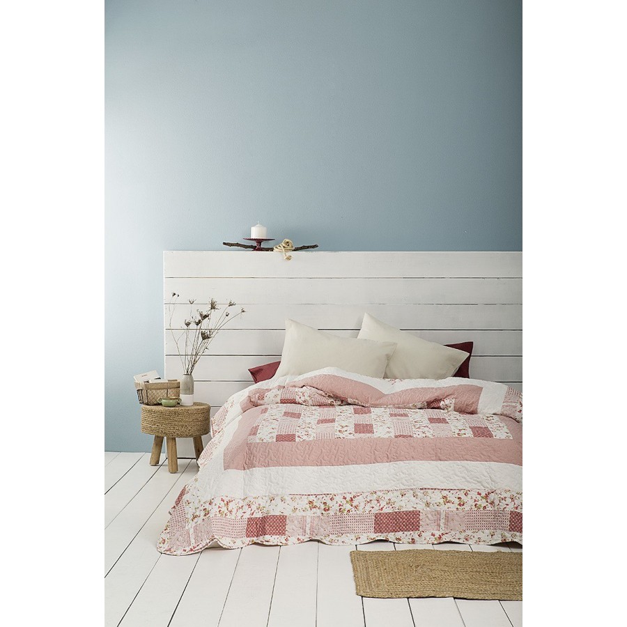 Κουβερλί Υπέρδιπλο Pink Paradise Nima 220X240