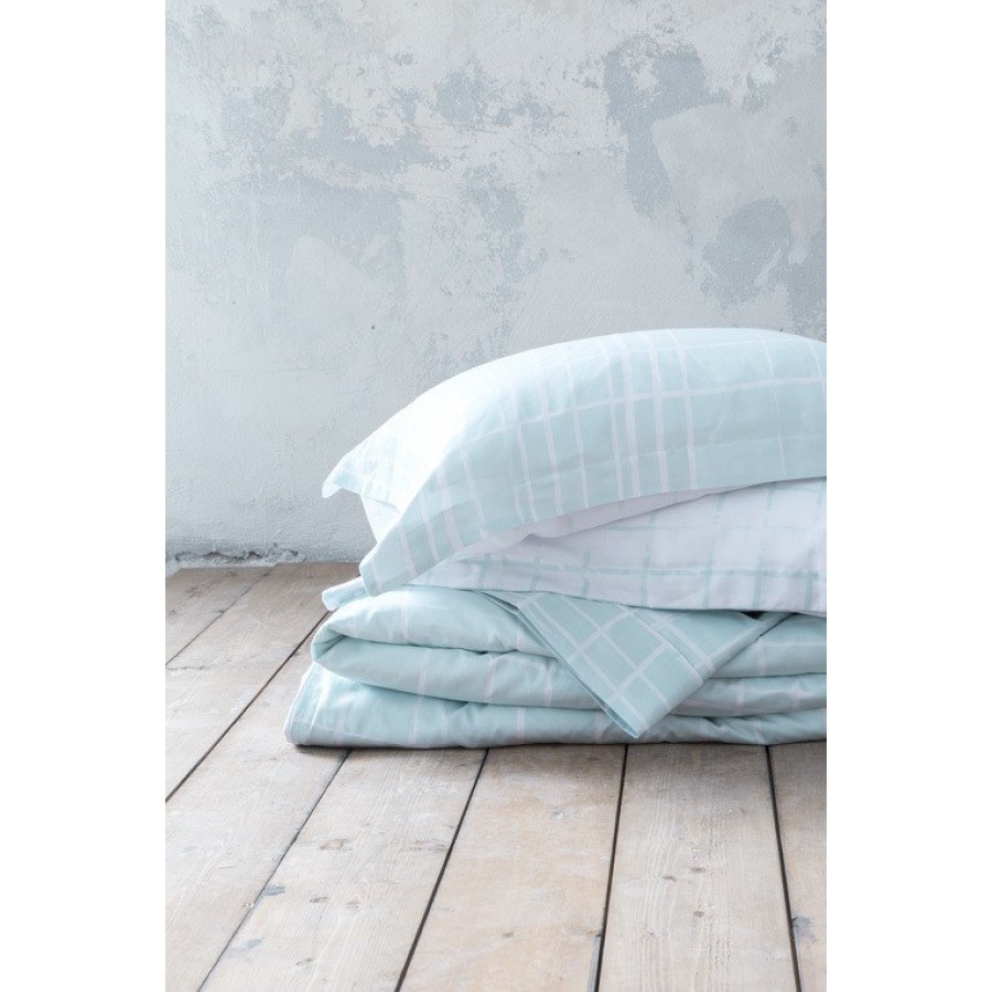 Μαξιλαροθήκες Oxford Devious Mint Nima 52X72+5 Μαξιλαροθήκες Oxford Devious Mint Nima 52X72+5