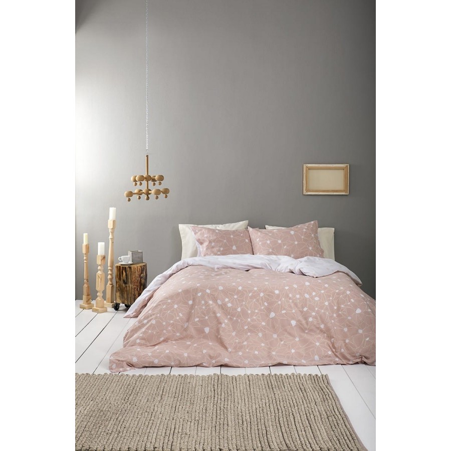 Πάπλωμα Υπέρδιπλο Fleur Σομόν Nima 220x240