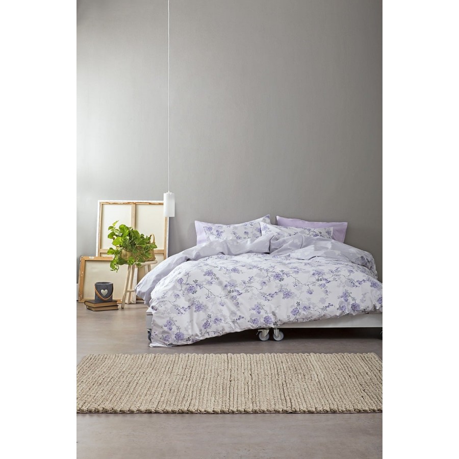 Πάπλωμα Υπέρδιπλο Peonia Λιλά Nima 220x240 Πάπλωμα Υπέρδιπλο Peonia Λιλά Nima 220x240