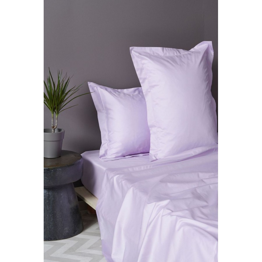 Μαξιλαροθήκες Luxe Sateen Lilac Palamaiki 50X70+5