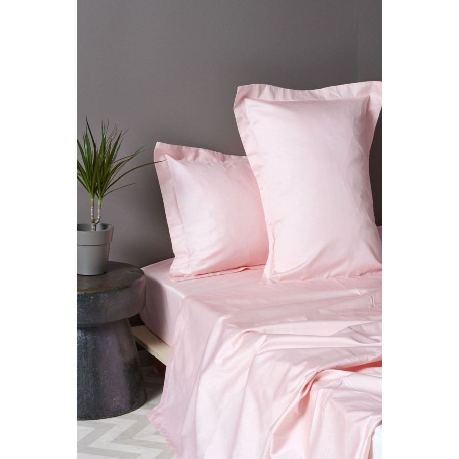 Σεντόνια Luxe Sateen Pink Palamaiki 245X270