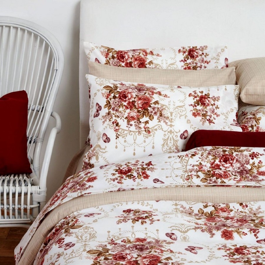 Σετ Μαξιλαροθήκες 50Χ70 Roses Σετ Μαξιλαροθήκες 50Χ70 Roses