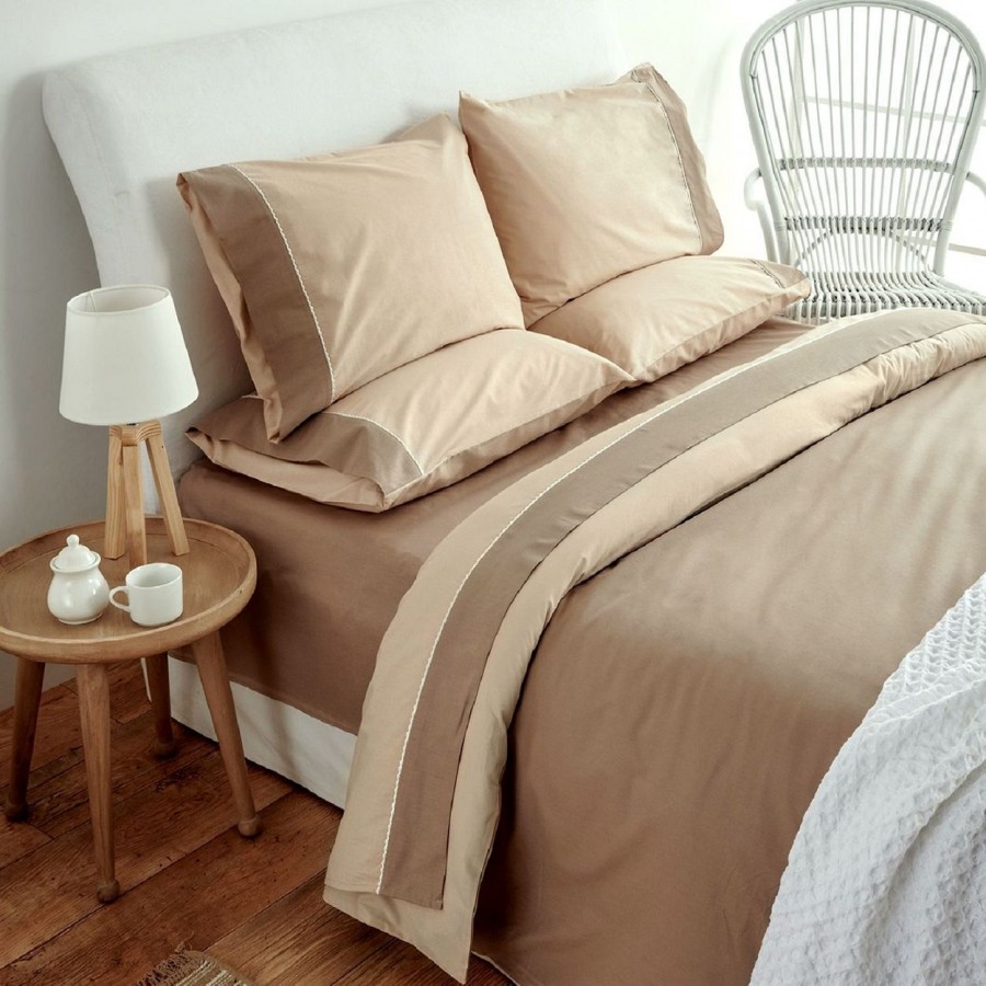 Σετ Σεντόνια Υπέρδιπλα Με Φάσα Simi Espresso 240X265