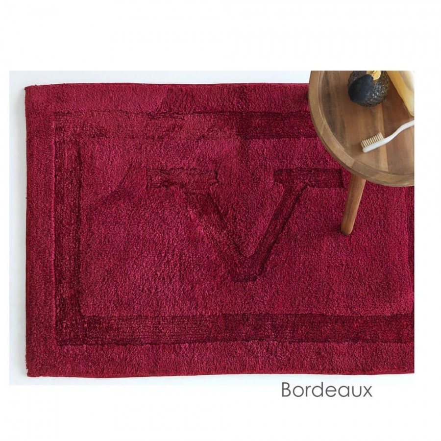 Ταπέτο Μπάνιου 60X90 Vera Bordeaux