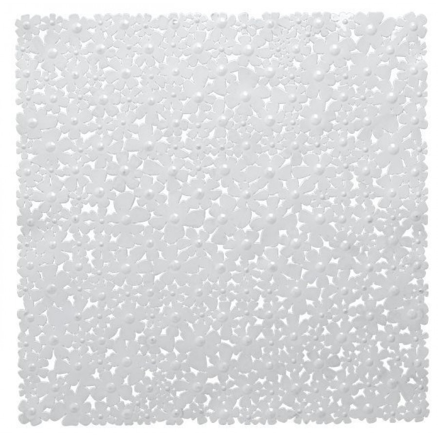 Αντιολισθητικό Ταπέτο Μπάνιου Sealskin Flor White 54X54 Αντιολισθητικό Ταπέτο Μπάνιου Sealskin Flor White 54X54