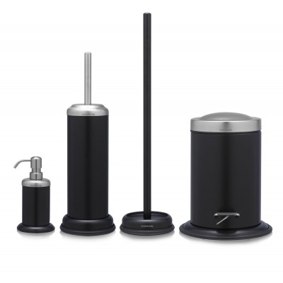 Dispenser Κρεμοσάπουνου Sealskin Acero Black Dispenser Κρεμοσάπουνου Sealskin Acero Black