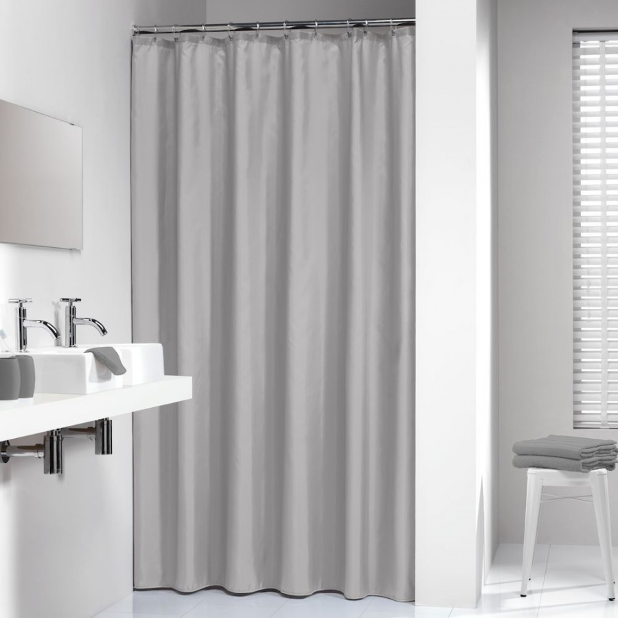 Κουρτίνα Μπάνιου Πλαστική 240X180 Granada Light Grey Sealskin