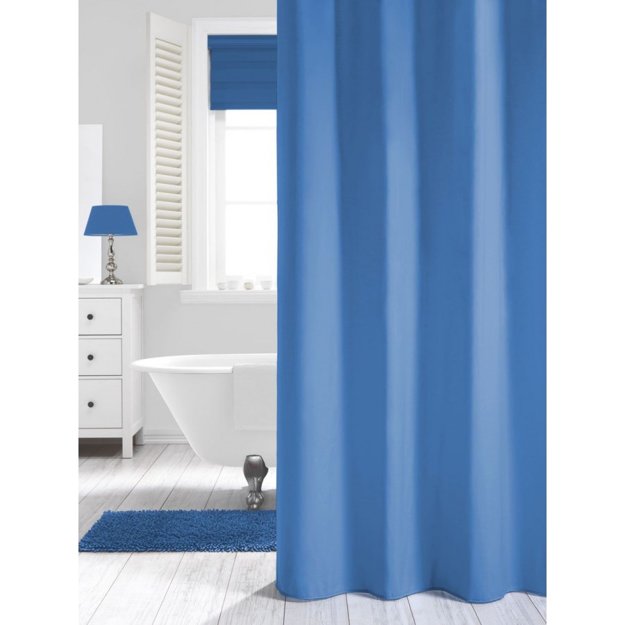 Κουρτίνα Μπάνιου Υφασμάτινη 120x200 Madeira Blue Sealskin