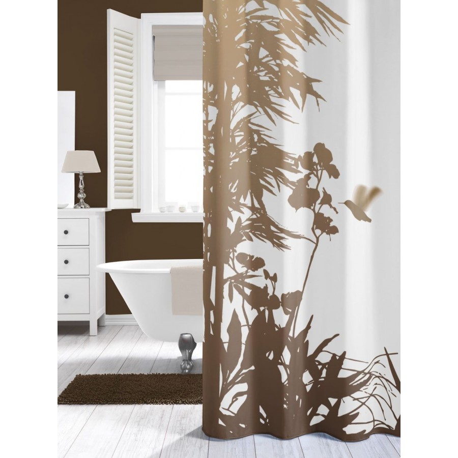 Κουρτίνα Μπάνιου Υφασμάτινη 180X200 Jungle Sand Sealskin