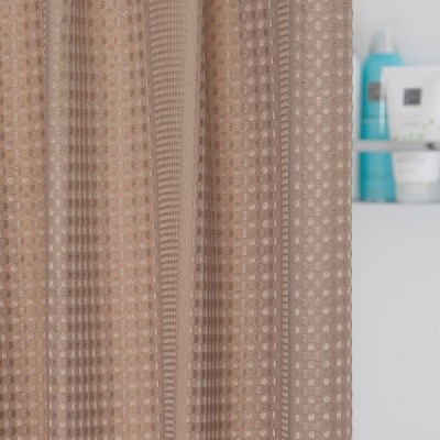 Κουρτίνα Μπάνιου Υφασμάτινη 180X200 Relative Sand Sealskin Κουρτίνα Μπάνιου Υφασμάτινη 180X200 Relative Sand Sealskin