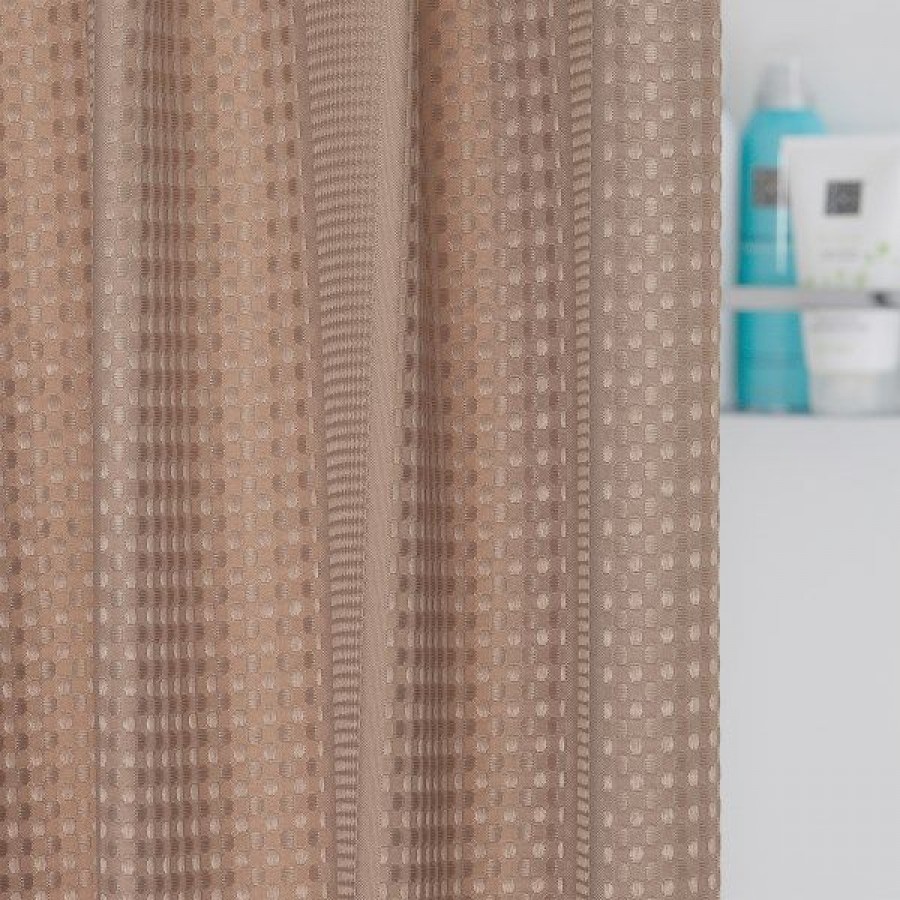 Κουρτίνα Μπάνιου Υφασμάτινη 180X200 Relative Sand Sealskin Κουρτίνα Μπάνιου Υφασμάτινη 180X200 Relative Sand Sealskin