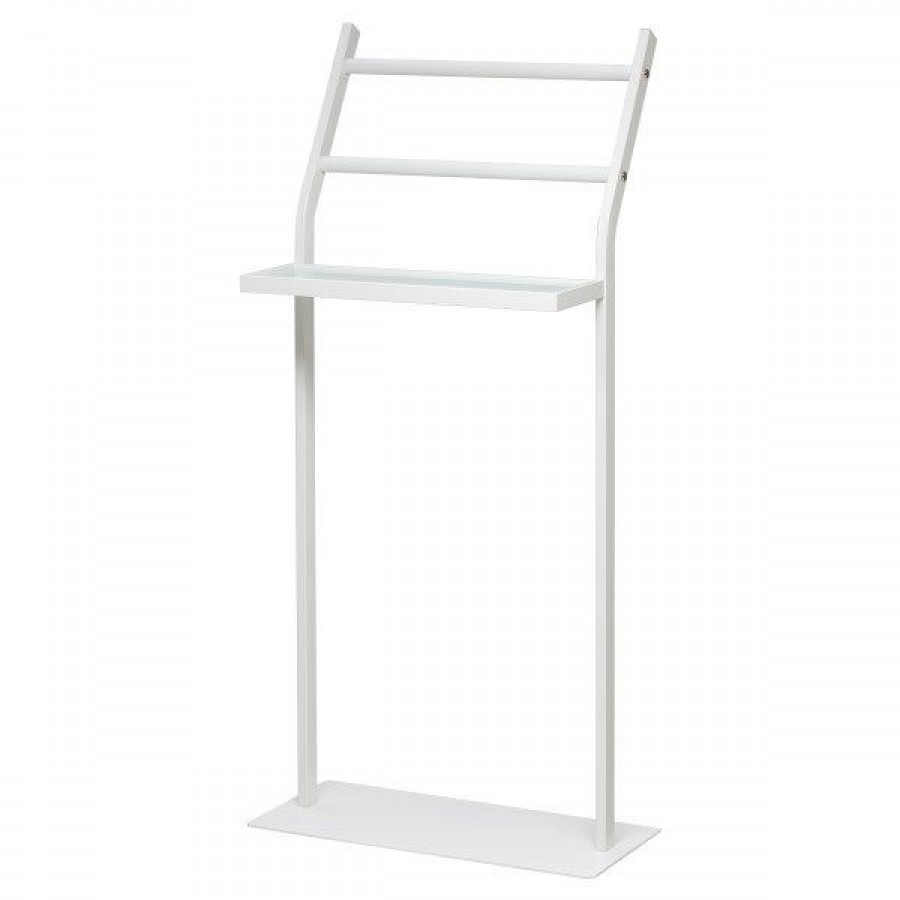 Σταντ Μπάνιου Ραφιέρα Με Πετσετοκρεμάστρες Sealskin Modern White Σταντ Μπάνιου Ραφιέρα Με Πετσετοκρεμάστρες Sealskin Modern White