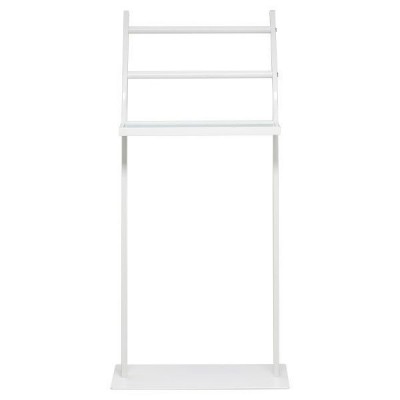 Σταντ Μπάνιου Ραφιέρα Με Πετσετοκρεμάστρες Sealskin Modern White Σταντ Μπάνιου Ραφιέρα Με Πετσετοκρεμάστρες Sealskin Modern White