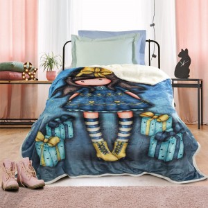 5020 Κουβέρτα fleece sherpa Santoro Gorjuss- Just Because Das Home 160x220