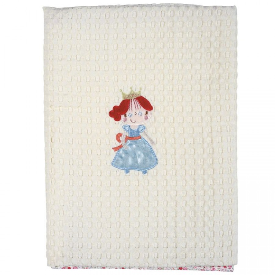 Κουβέρτα Πικέ Λίκνου 80x110 Baby Dream Embroidery 6511