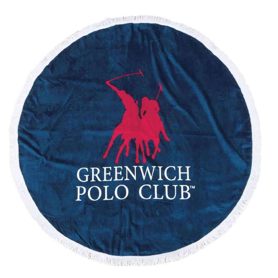 Πετσέτα Θαλάσσης Στρογγυλη Φ160 Greenwich Polo Club 2824 Φ160