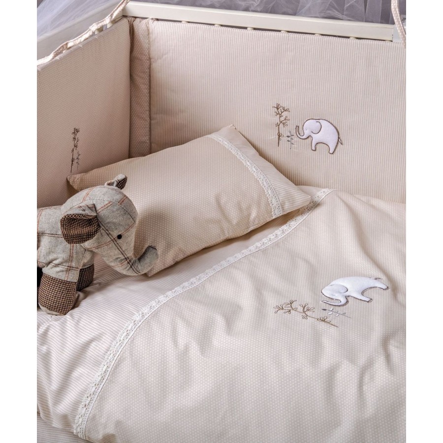 Bambino 12 Σετ Παπλωματοθήκη Κούνιας 2 Τεμ Kentia 100X140