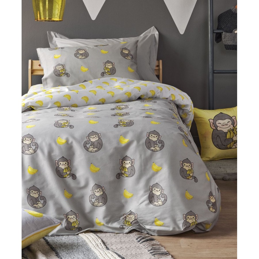 Banana Παπλωματοθήκη Μονή Σετ 2 Τεμ Kentia 160X240 Banana Παπλωματοθήκη Μονή Σετ 2 Τεμ Kentia 160X240