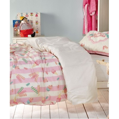 Candybar Σεντόνι Μονό Σετ 4 Τεμ 170X255