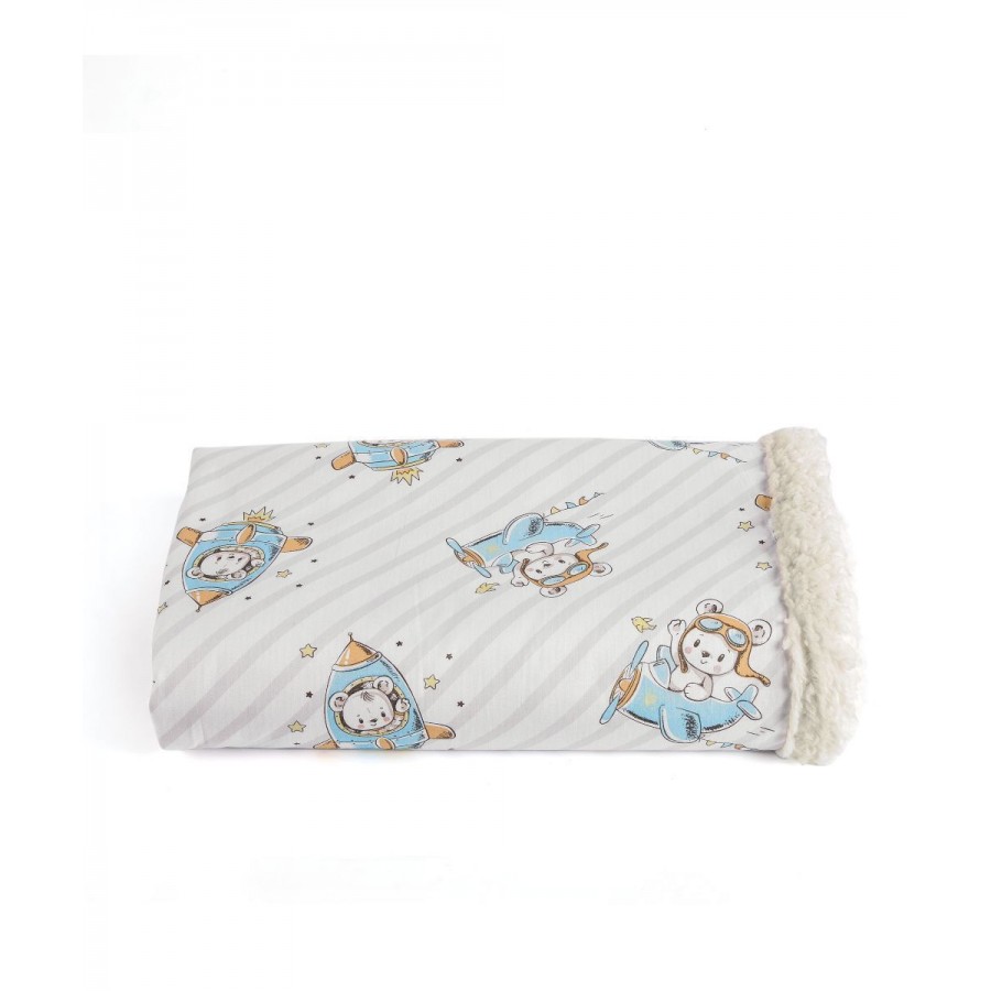 Gagarin Κουβέρτα Κούνιας Με Γούνα Kentia 100X140 Gagarin Κουβέρτα Κούνιας Με Γούνα Kentia 100X140