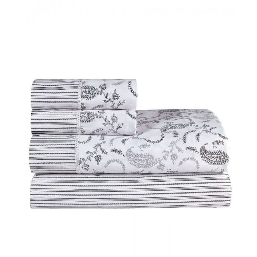 Leona 30 Σεντόνι King Size Σετ 4 Τεμ Με Λάστιχο 240X270