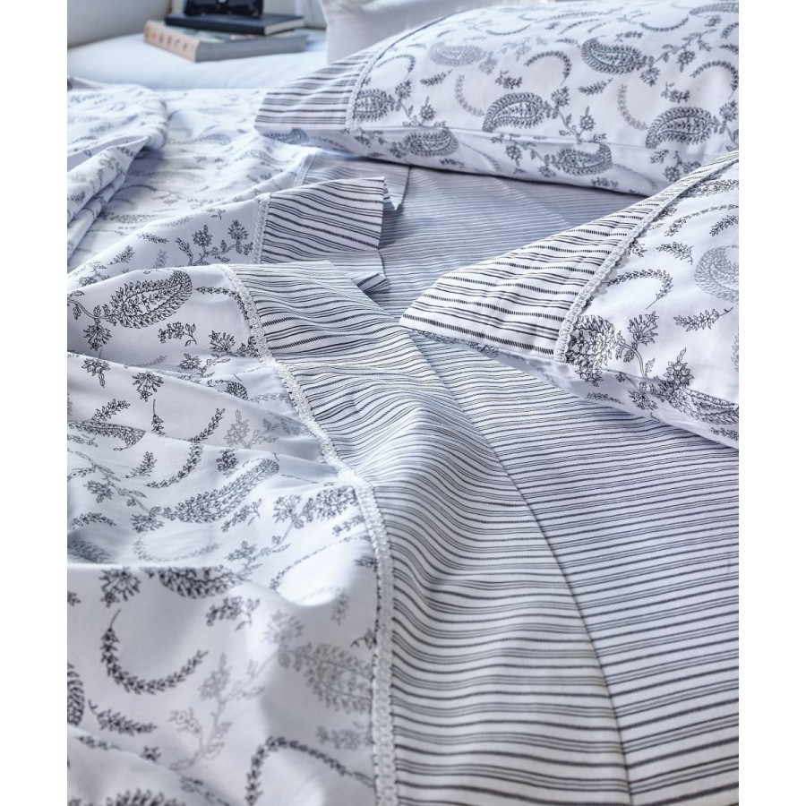 Leona 30 Σεντόνι King Size Σετ 4 Τεμ Με Λάστιχο 240X270